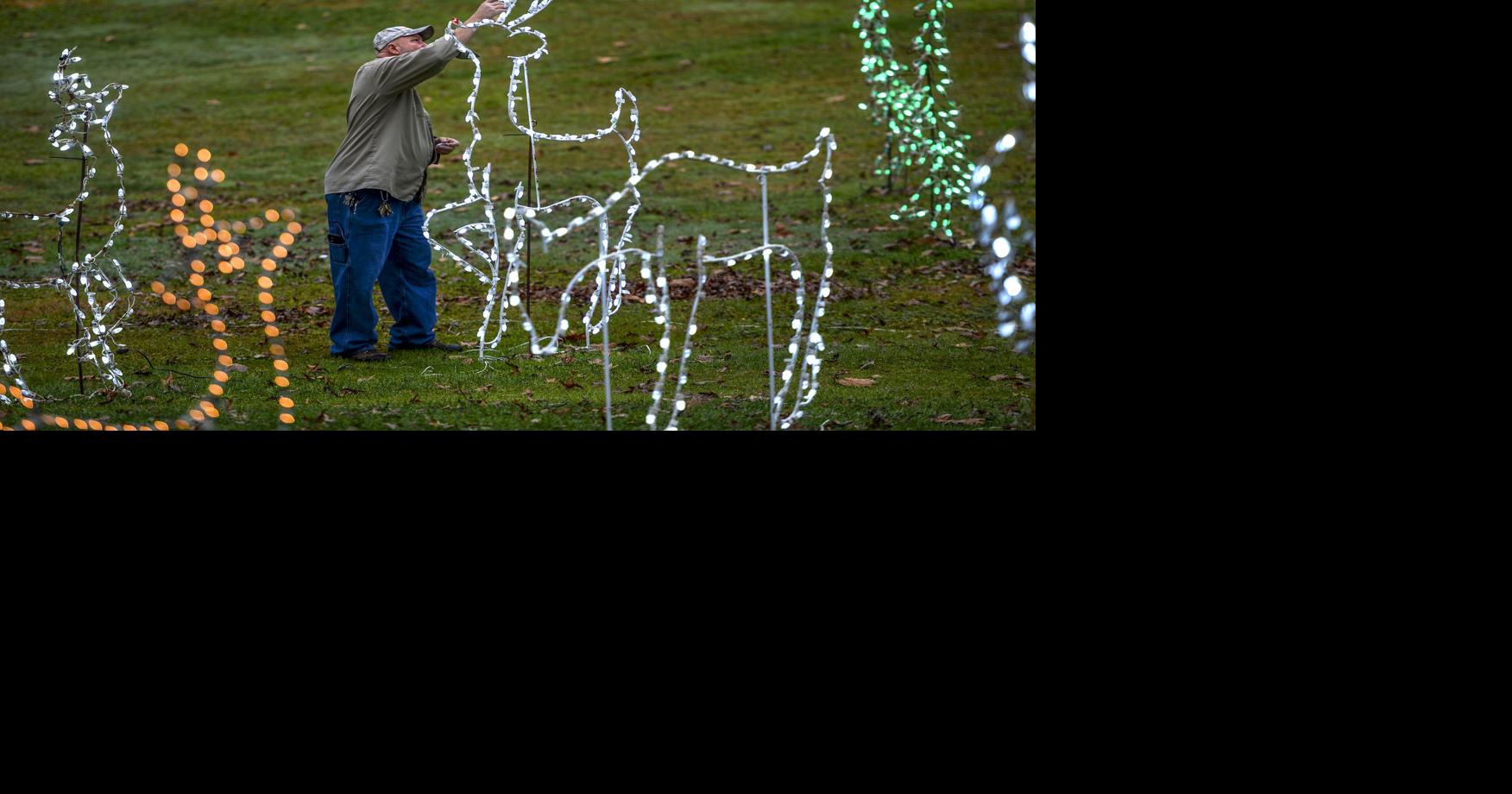 Holiday Lights at Coonskin Park to open Friday Kanawha Valley