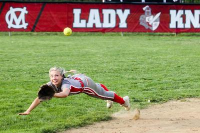 softball hurricane cabell midland defeats dispatch herald wvgazettemail makes