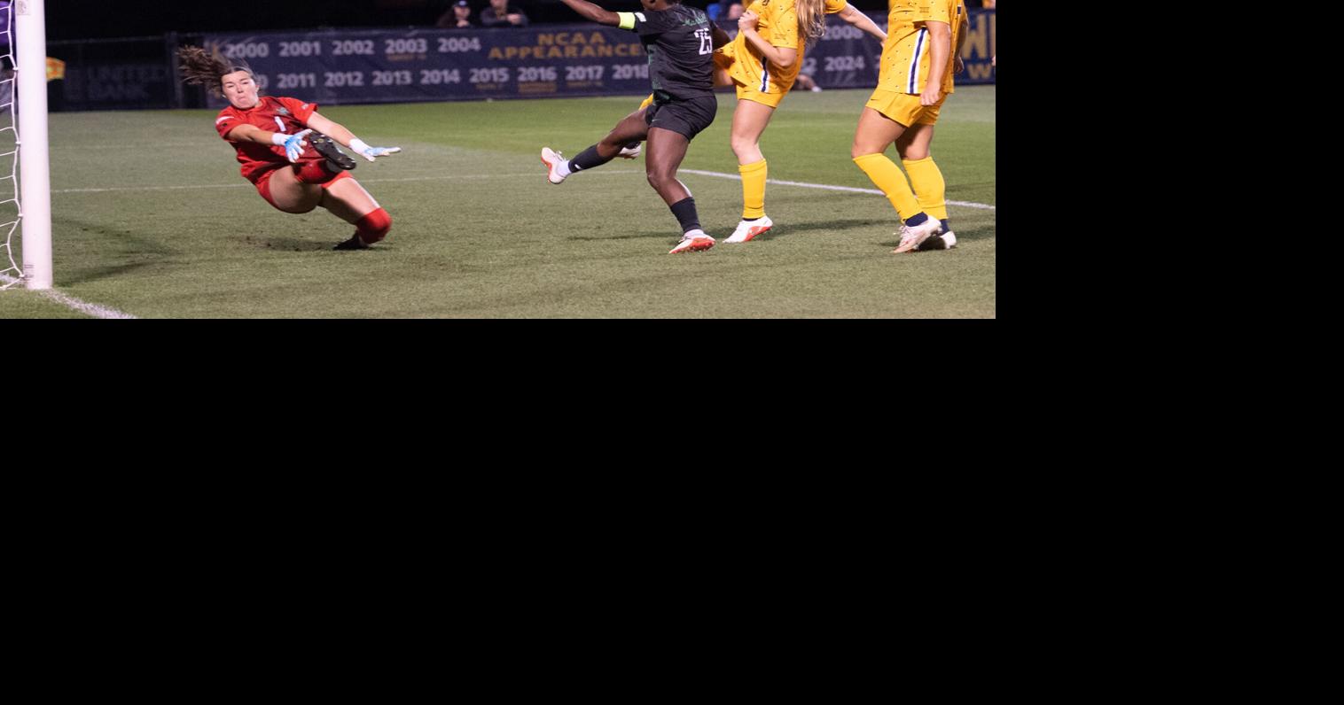 Women's college soccer: Mountaineers edge Herd 1-0 despite 25-3 edge on shots