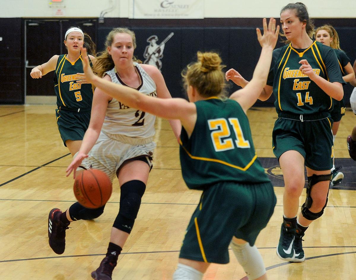 George Washington Hosts Greenbrier East Girls Basketball