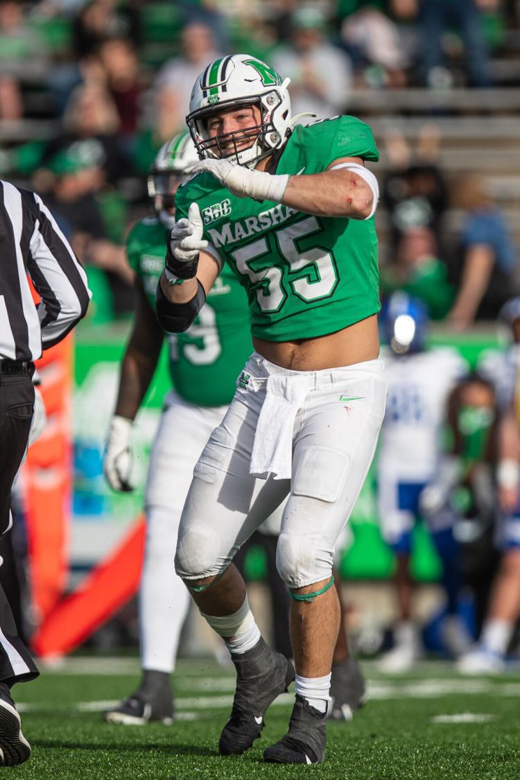 Marshall football Porter rounds out career year with more accolades