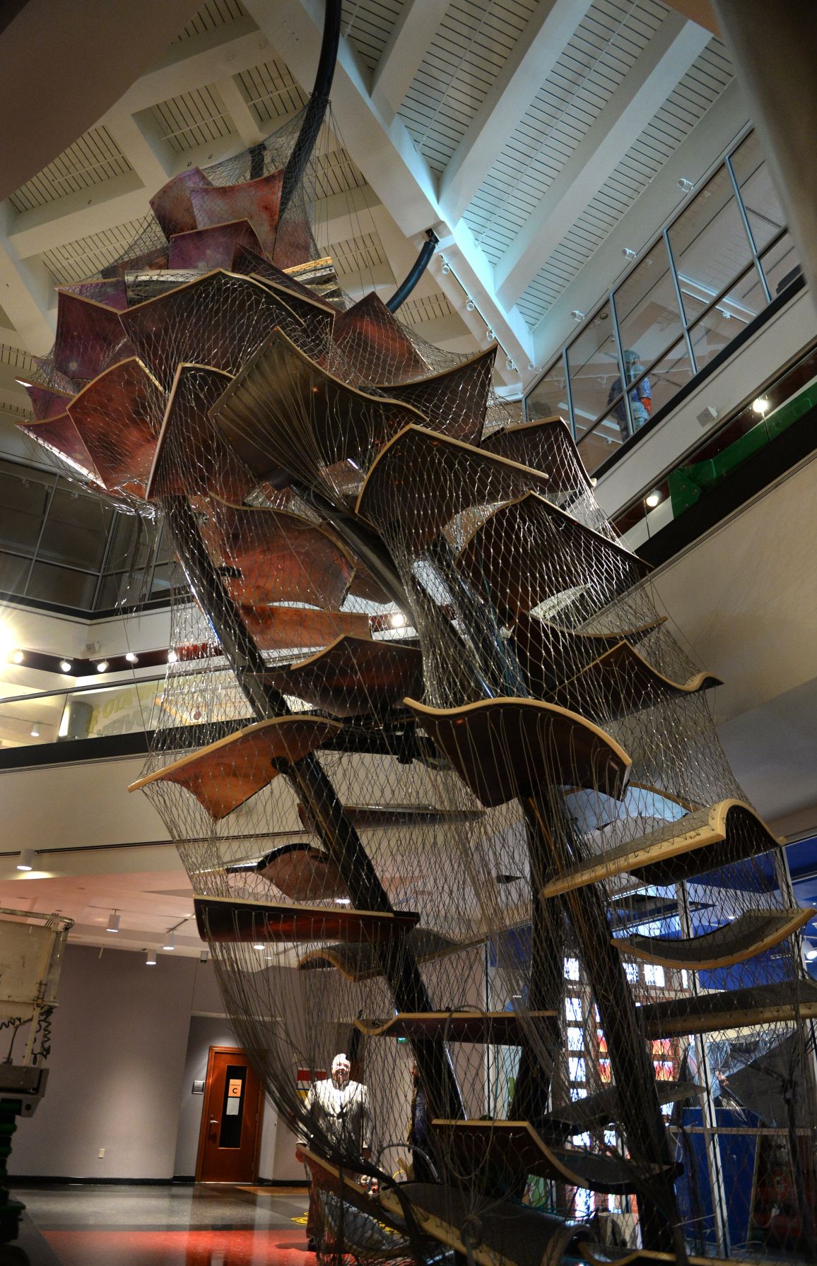 New Clay Center sculpture a climbable memorial Life & Arts