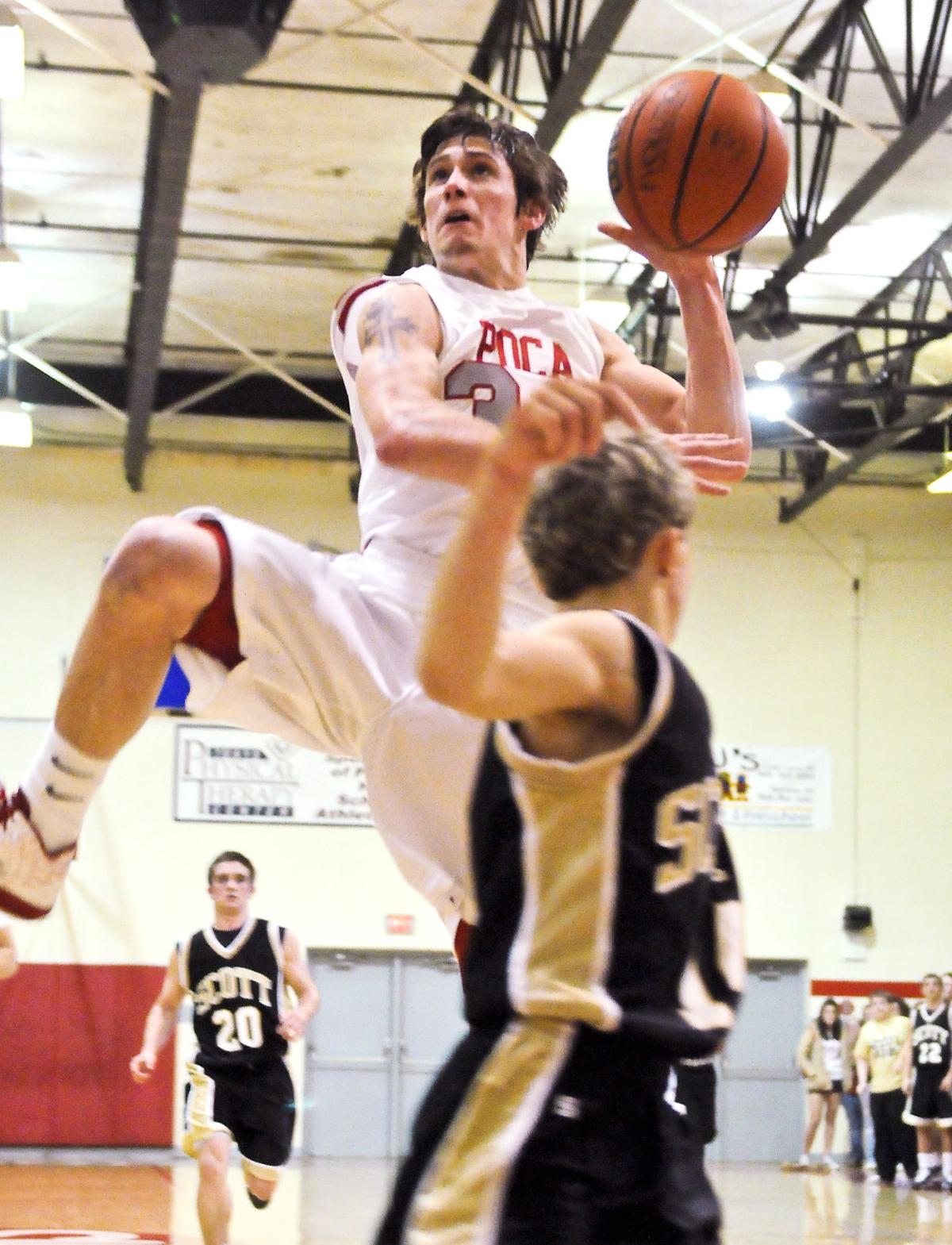 Boys High School Basketball Poca Overcomes Scott Size For Ot