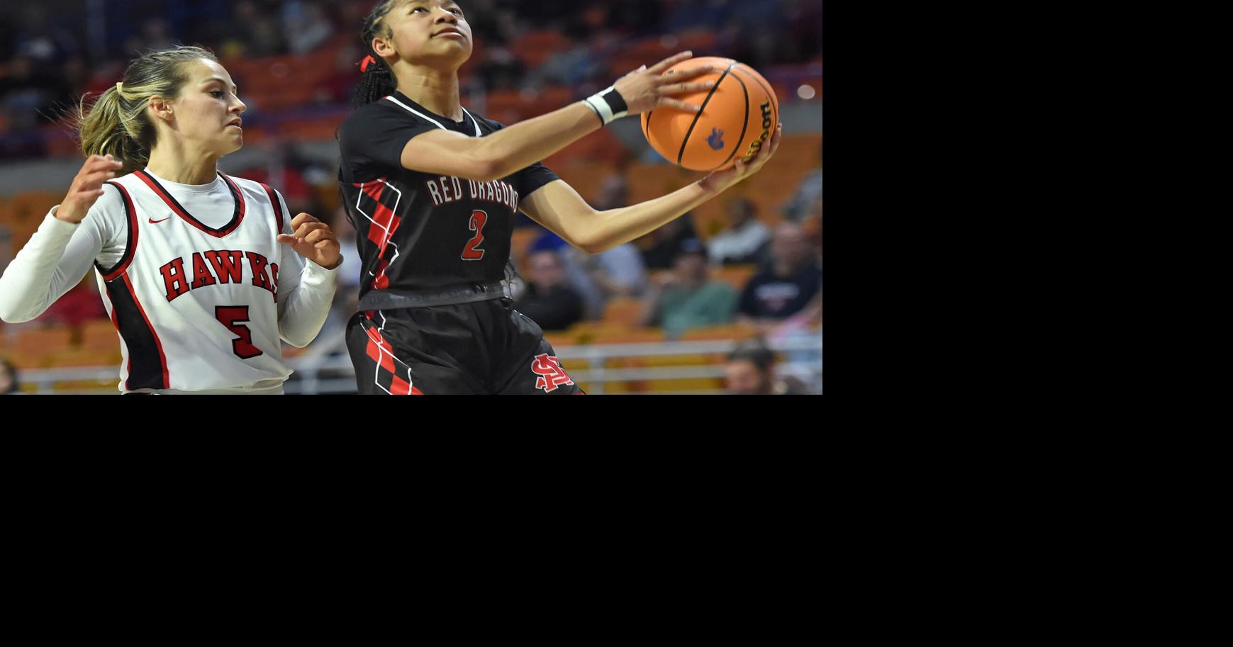 Prep girls basketball state tournament Red Dragons nuke University