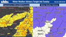 Charleston, Huntington WV weather update, Winter Advisory | Kanawha