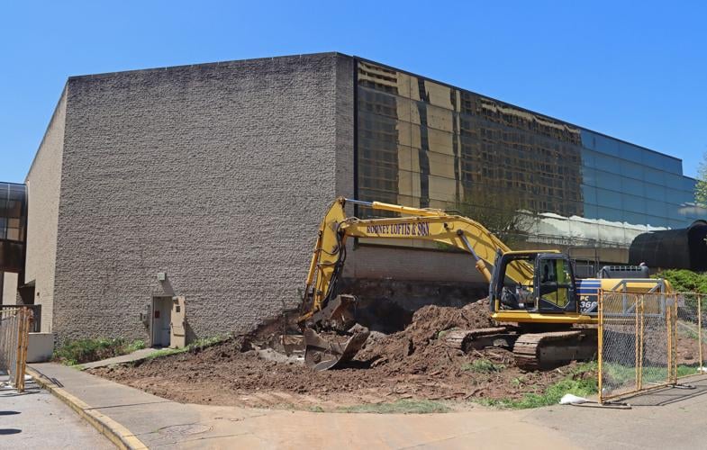 Macy's demolition for Capital Sports Center