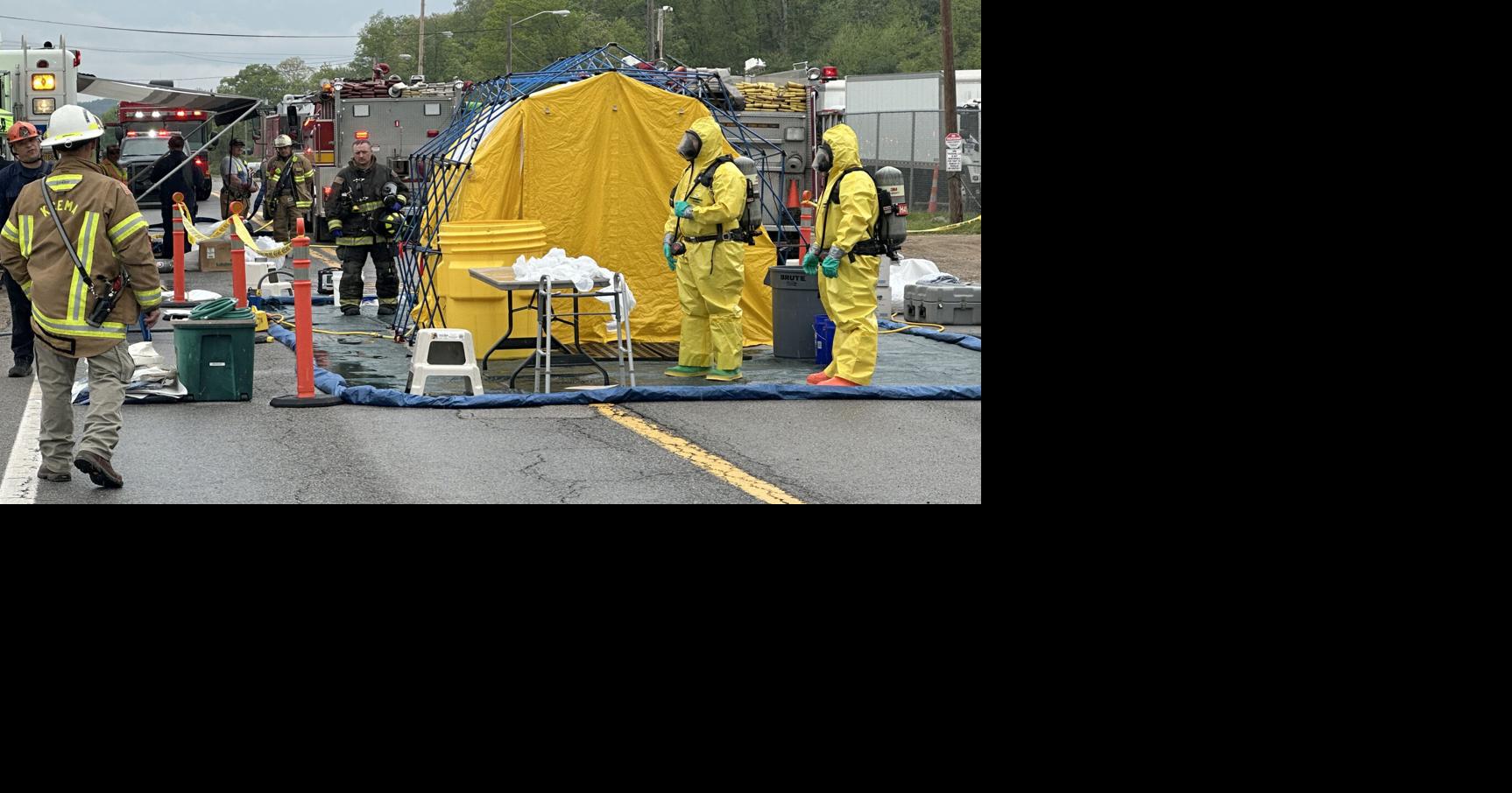 ‘Violent chemical reaction’: 2 dead, 1 in critical condition after Nitro chemical spill