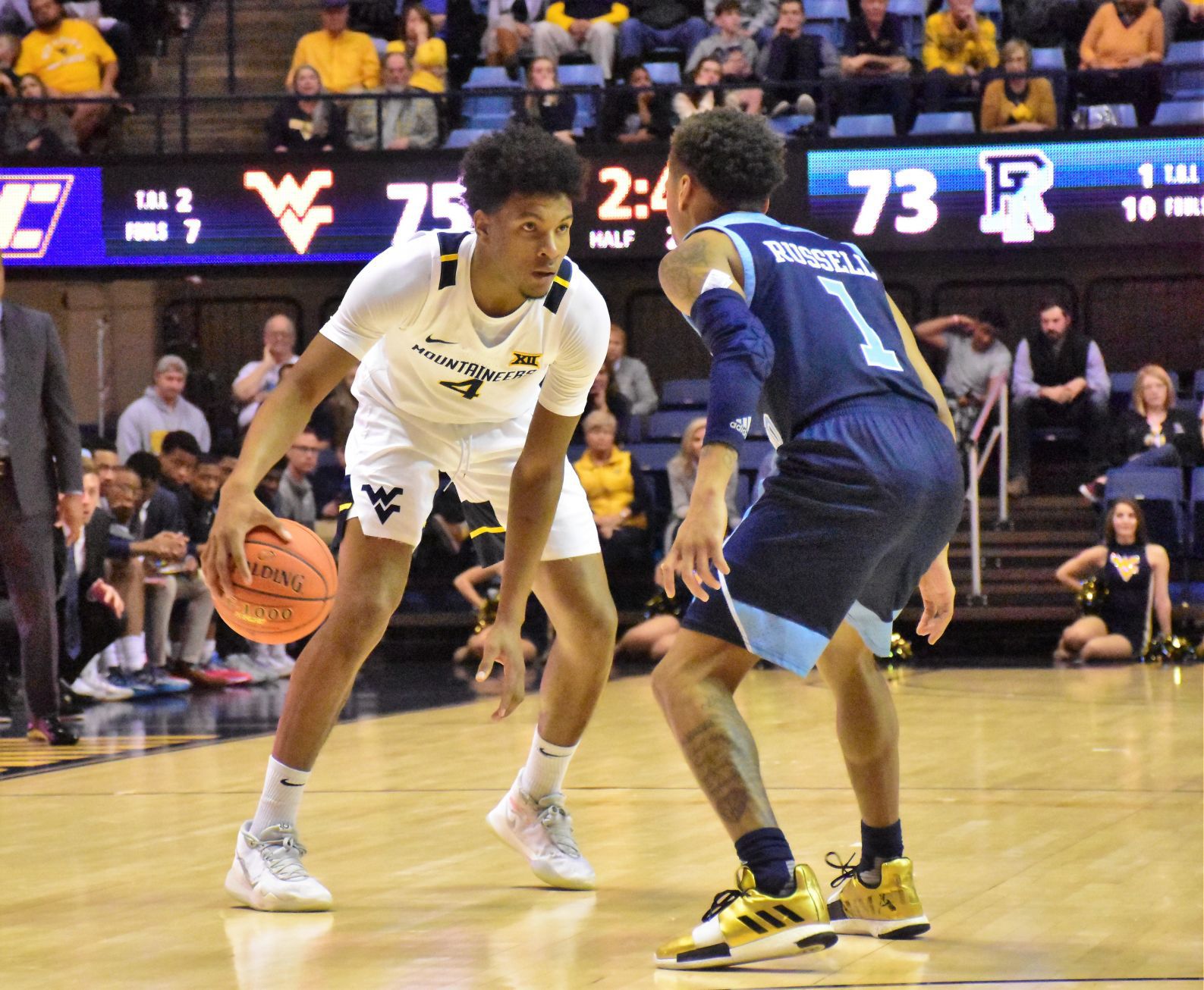 wvu basketball shorts