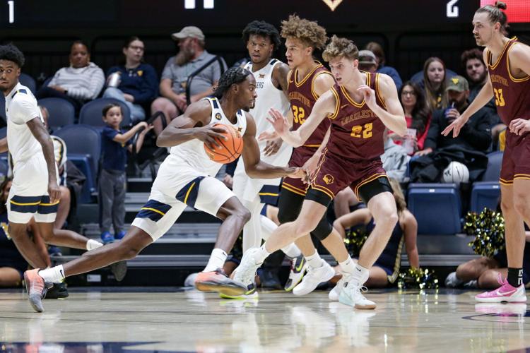 College men's basketball Mountaineers rush past Golden Eagles in