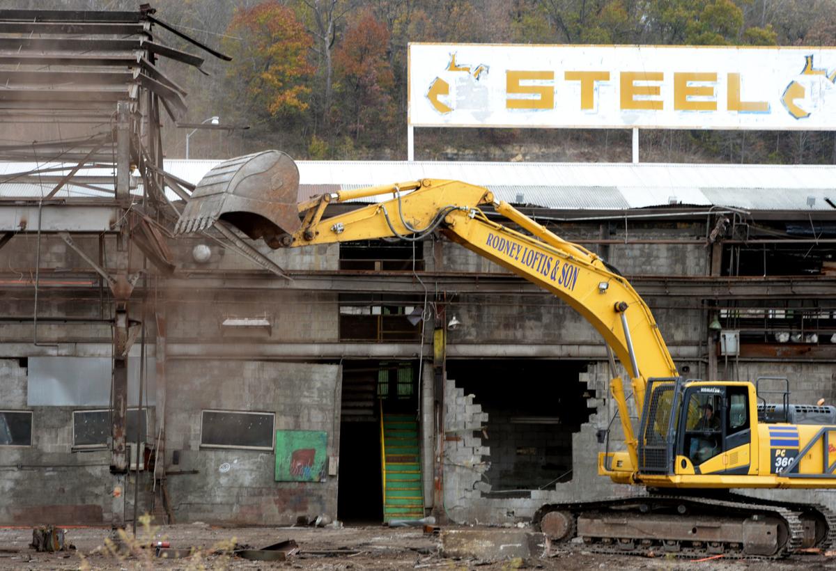 PHOTOS Former WV Steel site dismantled Kanawha County
