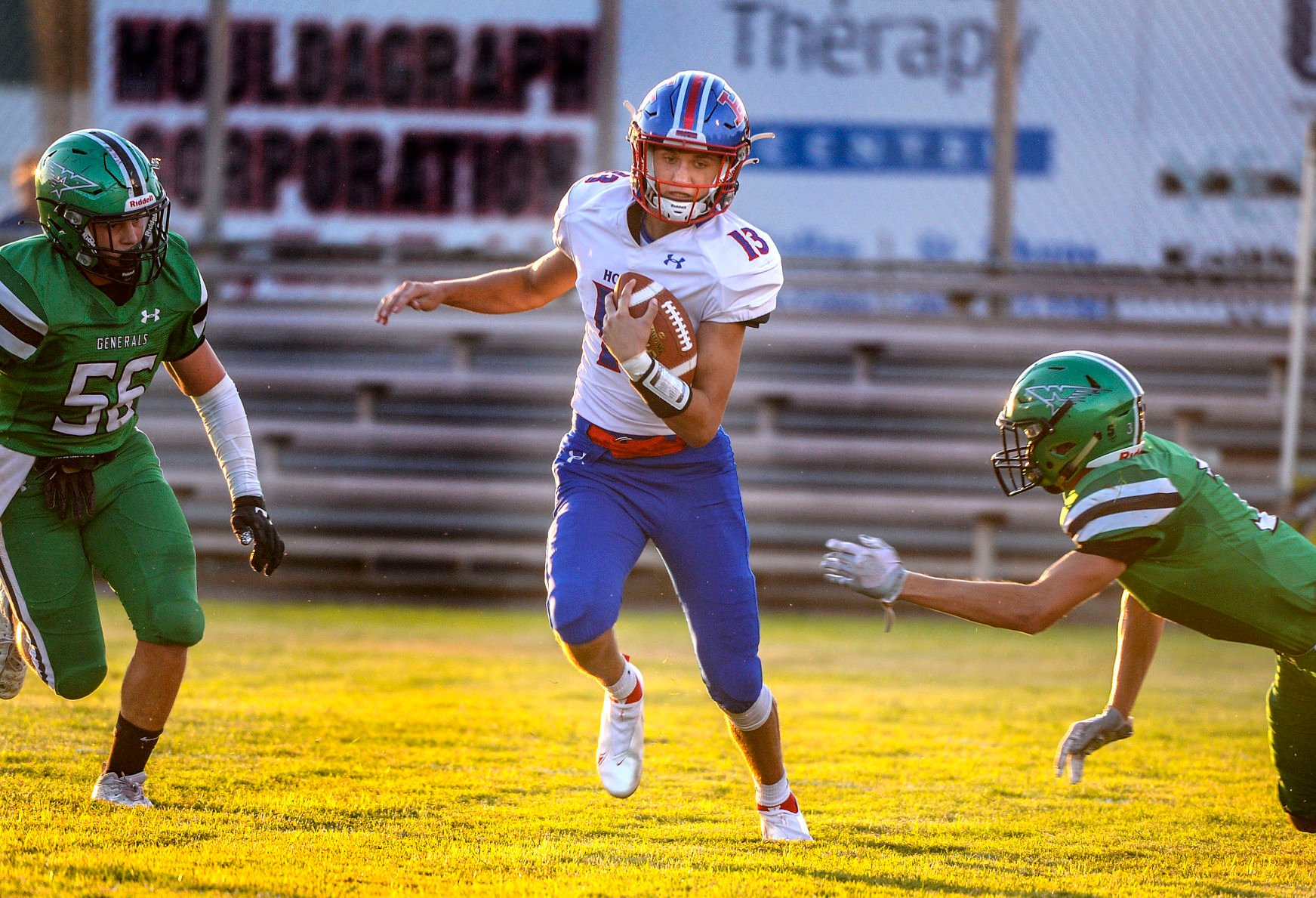 Prep Football: Hatfield's 4 TDs Lead Herbert Hoover Past Winfield 37-14 ...