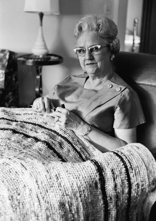 Vintage West Virginia: Mrs. McDonald's plastic rug