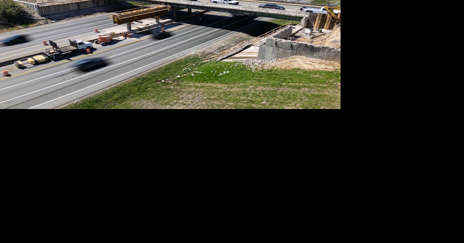 ROAD CLOSED: Both westbound lanes of I-64 to close at Montrose Drive Wednesday night