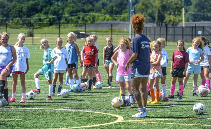 WVU women’s soccer Mountaineer soccer camp area girls WVU