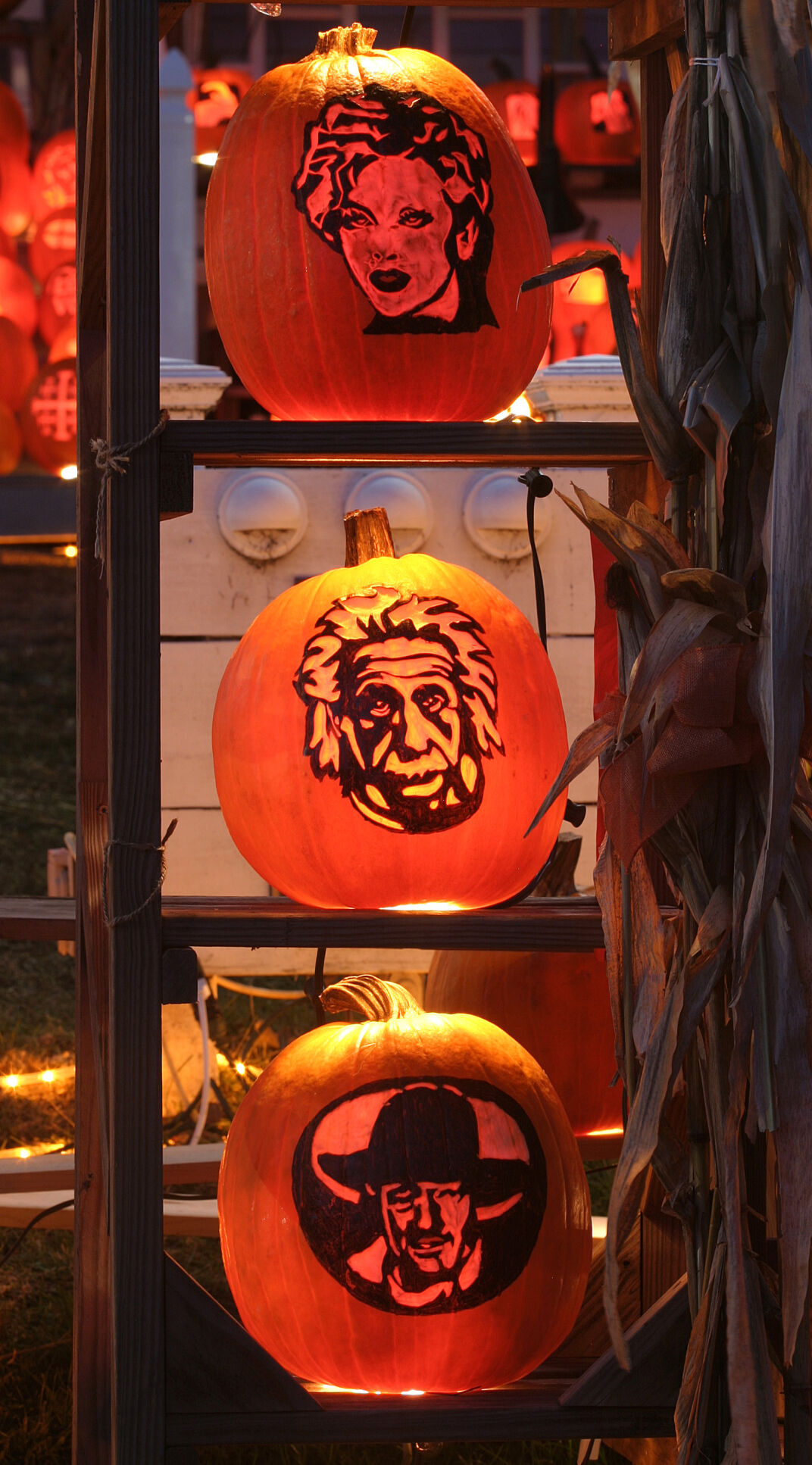 Pumpkin House, Kenova WV on for Halloween, film 