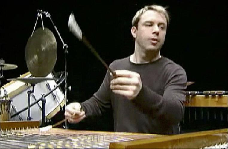 Richard Grimes playing Cimbalom
