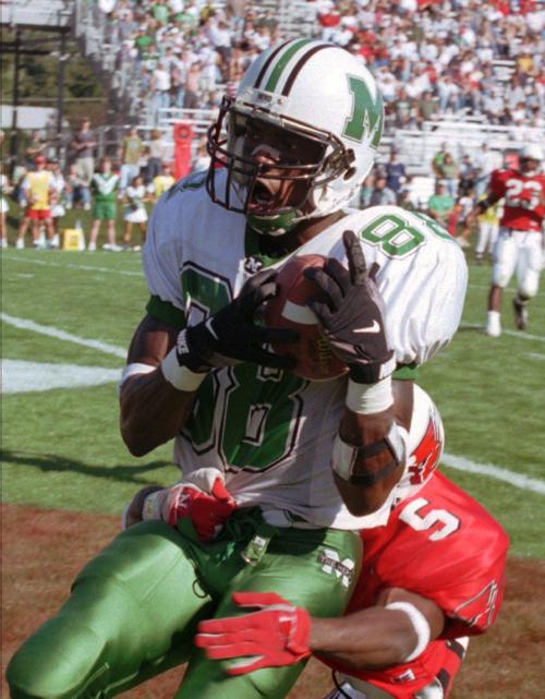 Marshall Football Top 50 Moments No 30 Moss Pennington Lead 1997 Rout Of Ball State Marshall University Wvgazettemail Com