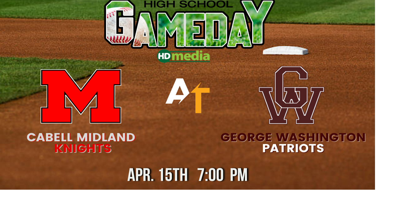 Cabell Midland Knights vs. George Washington Patriots: Apr. 15, 2025 ...