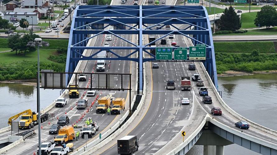 Interstate 64 bridge over the Kanawha River in 