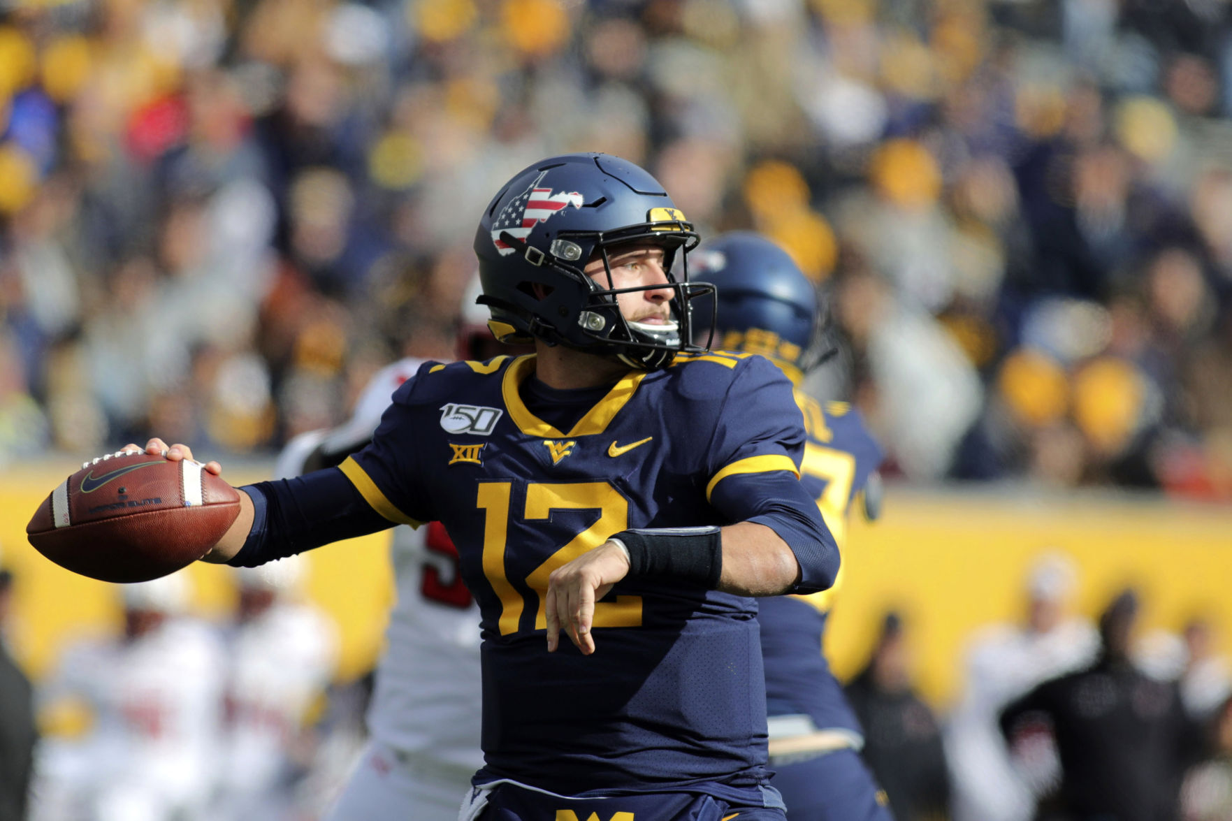 wvu football gloves