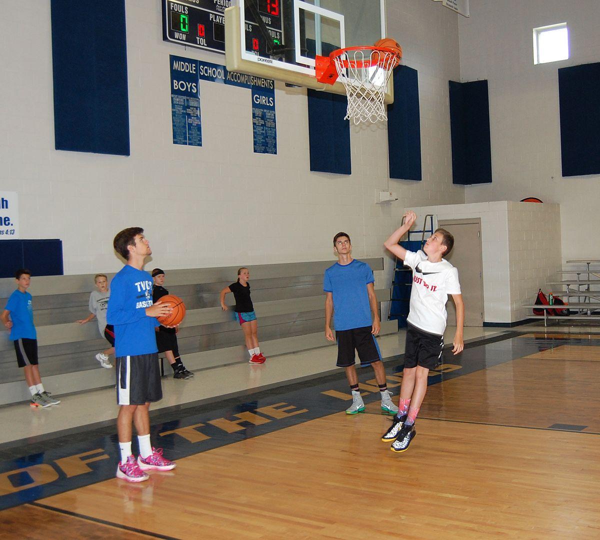 Teays Valley Christian Conducts Basketball Clinics Putnam Review