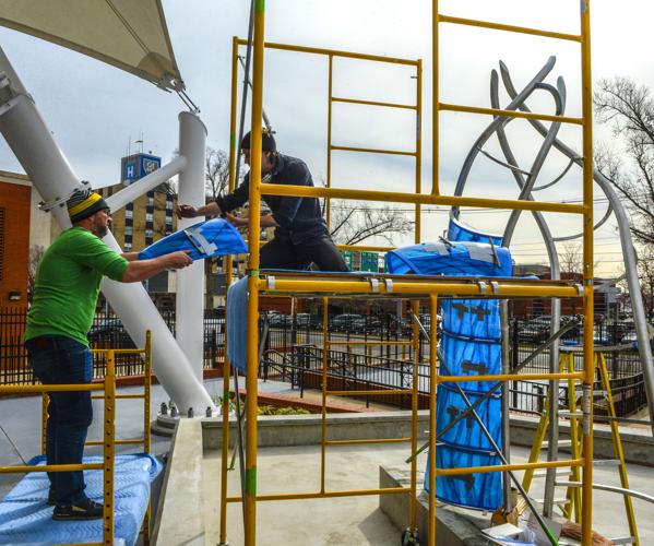 Clay Center Sculpture Garden springs forth with a bright new look