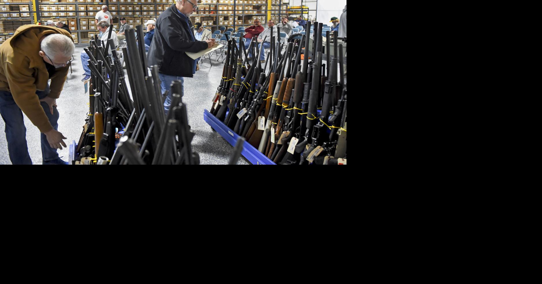 Treasury firearms auctions fundraise for WV law enforcement | Kanawha ...