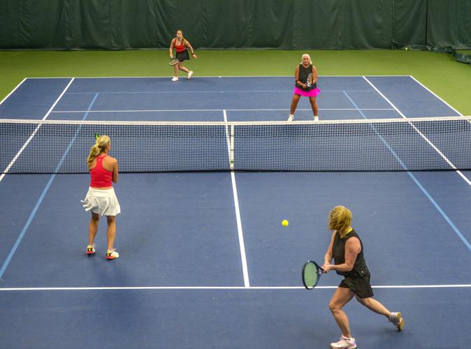 Public Courts women #39 s tennis: Payne Williams secure 4 0 doubles