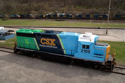 CSX hydrogen locomotive
