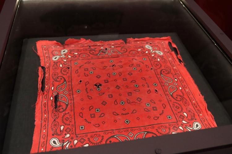 Blair Mountain red bandana exhibit