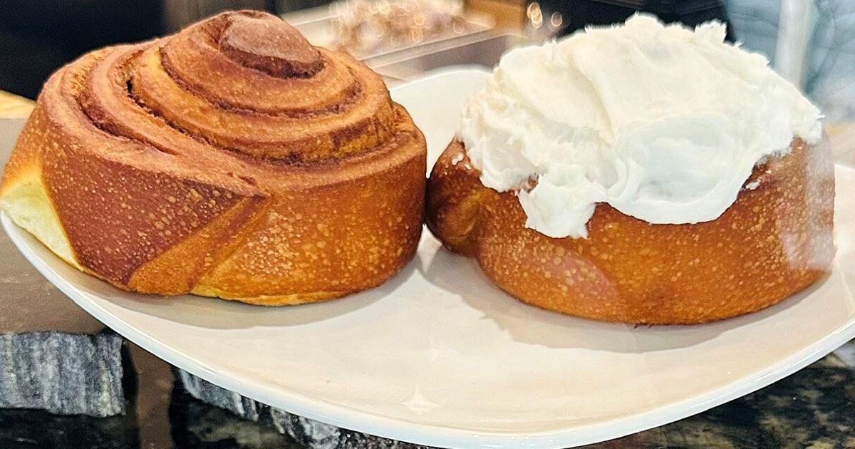 Lower fat cinnamon rolls at Haystax
