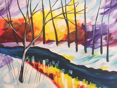 Uncork Create Painting Event Friday In Teays Valley Putnam