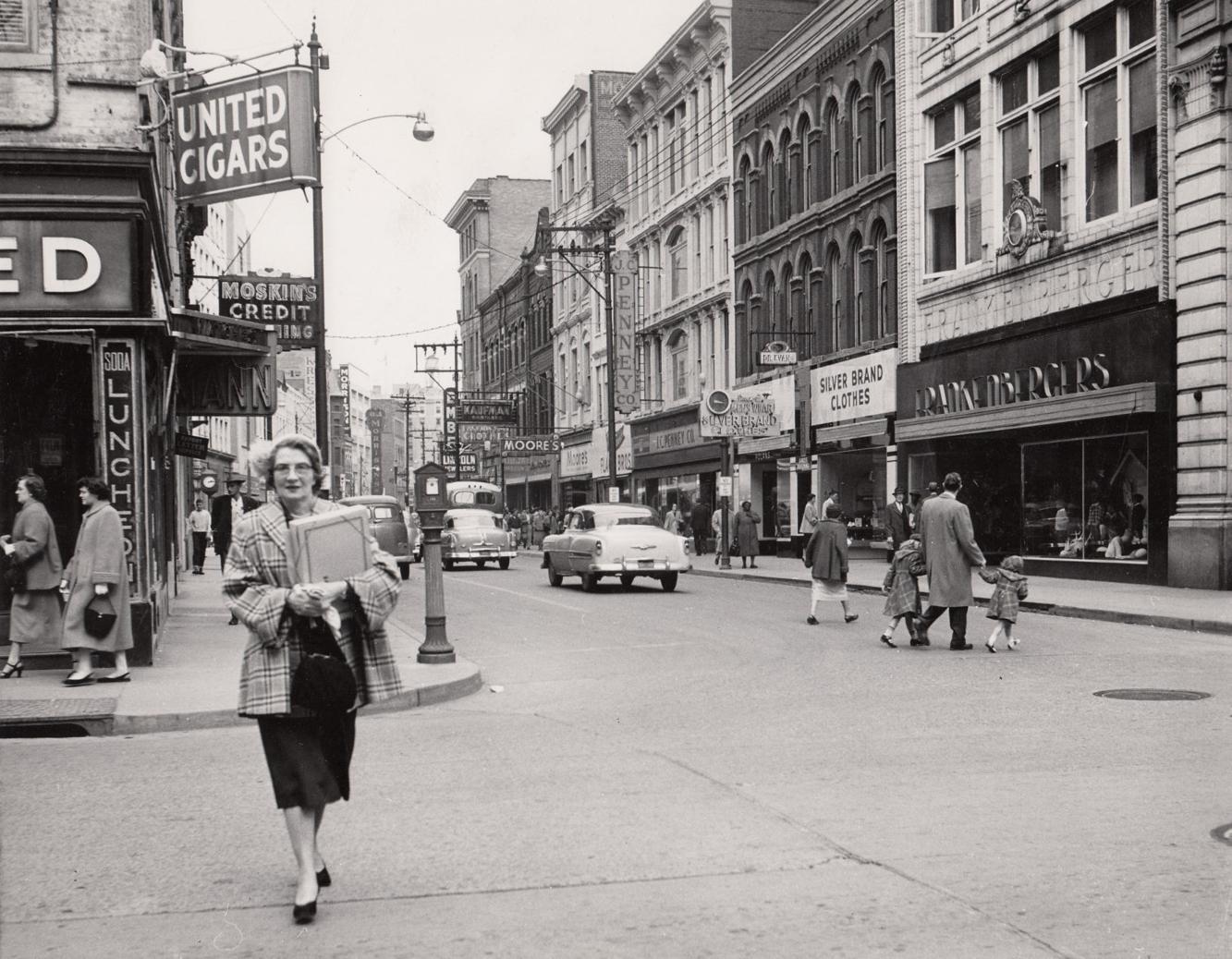 Vintage West Virginia 1950s Capitol Street Vintage West Virginia