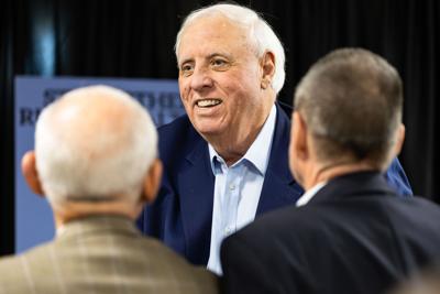 Jim Justice at Rivers Health Emergency Department