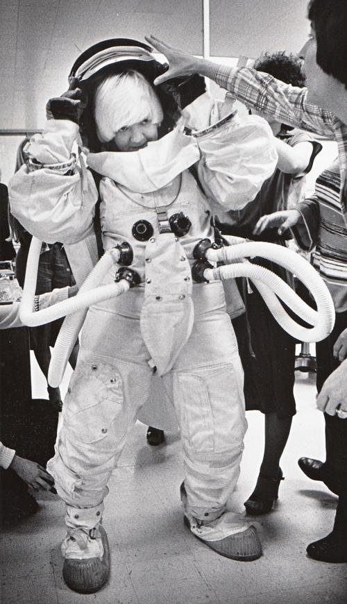 Vintage West Virginia: NASA spacesuit