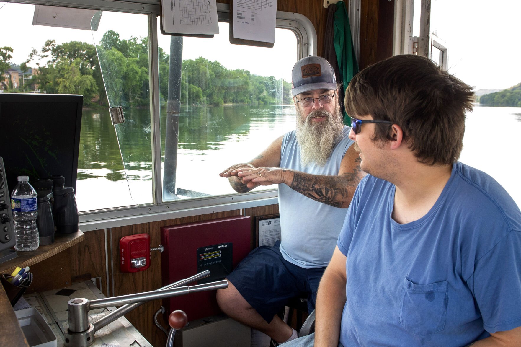 Sistersville Ferry Captain Training 004