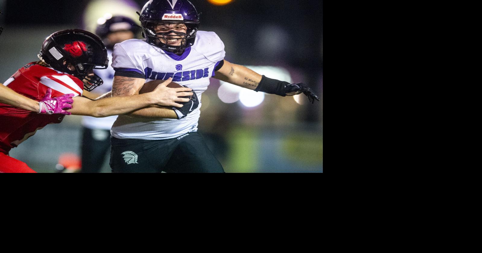 Prep football: Riverside defense floods turnover-prone St. Albans in 48-19 rout