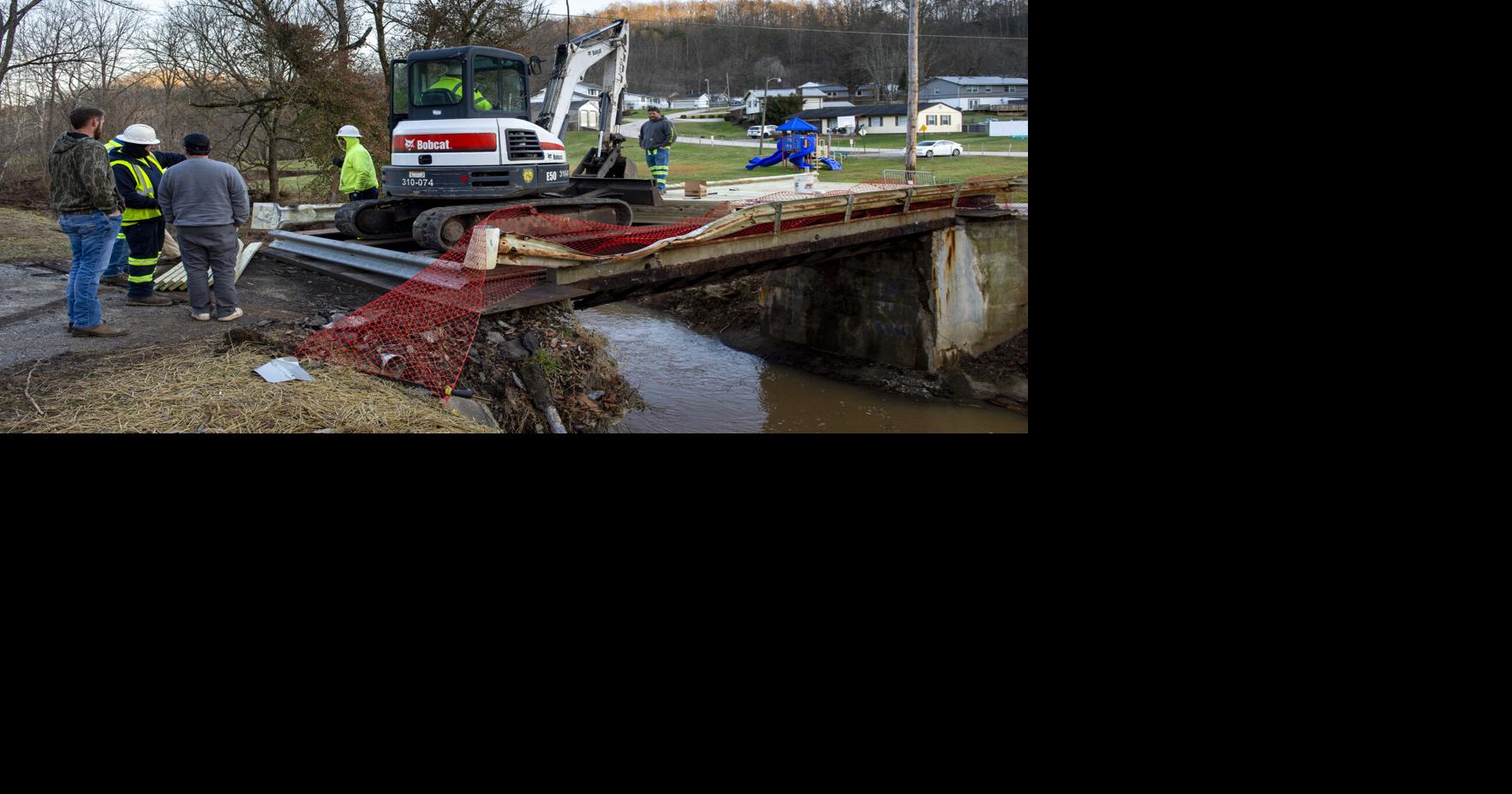 'Not in good shape': After failed inspection, WVDOH installs temporary ...