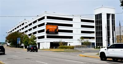 Parking garage exterior