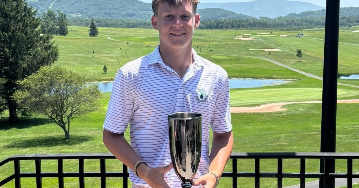 State golf: Tommy Evans joins elite group with back-to-back WV Junior Am titles
