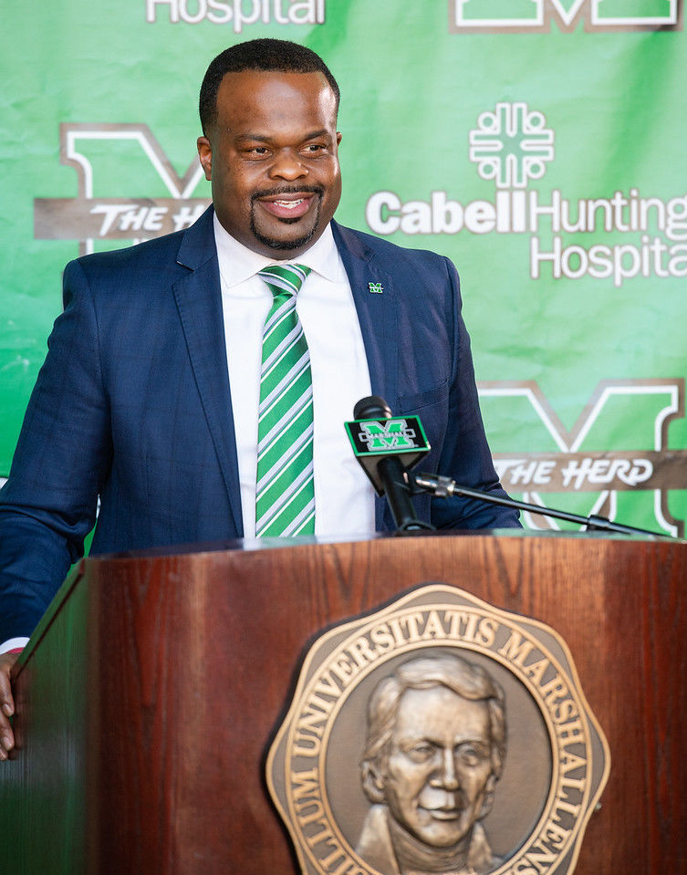 Marshall Football: Charles Huff Introduced As Herd's New Coach ...