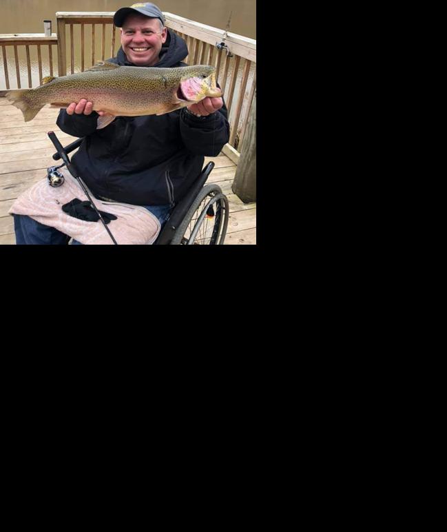 Charleston Angler Lands Monster Trout From Wheelchair Hunting Fishing Wvgazettemail Com