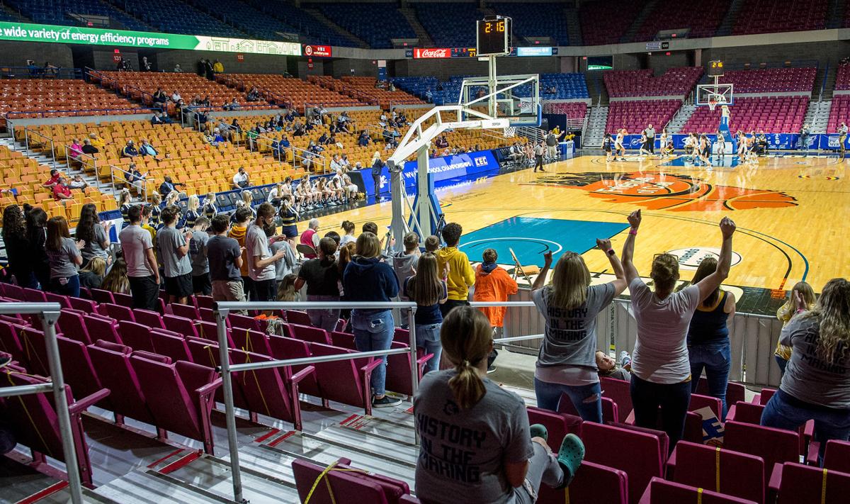 girls tournament spectators