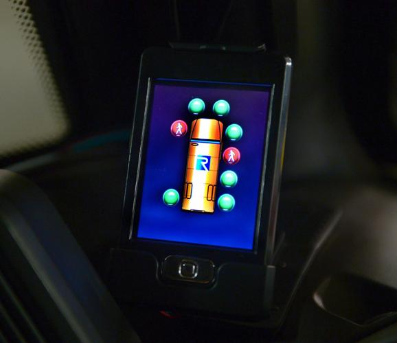 Photos: Safety Bus sensor monitor shows individuals in ‘danger zone ...