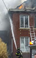 PHOTOS: Three injured in Quarrier Street house