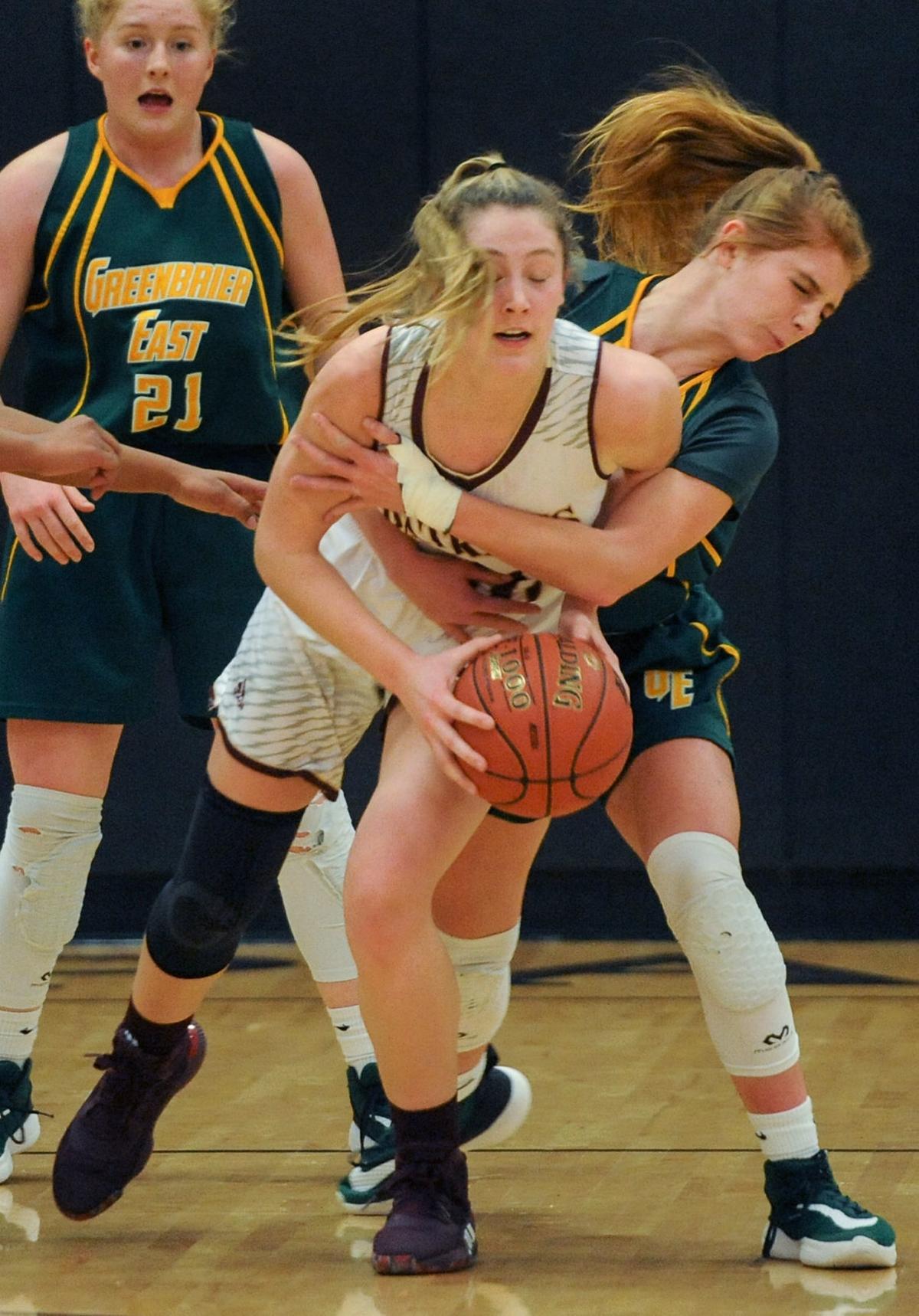 George Washington Hosts Greenbrier East Girls Basketball
