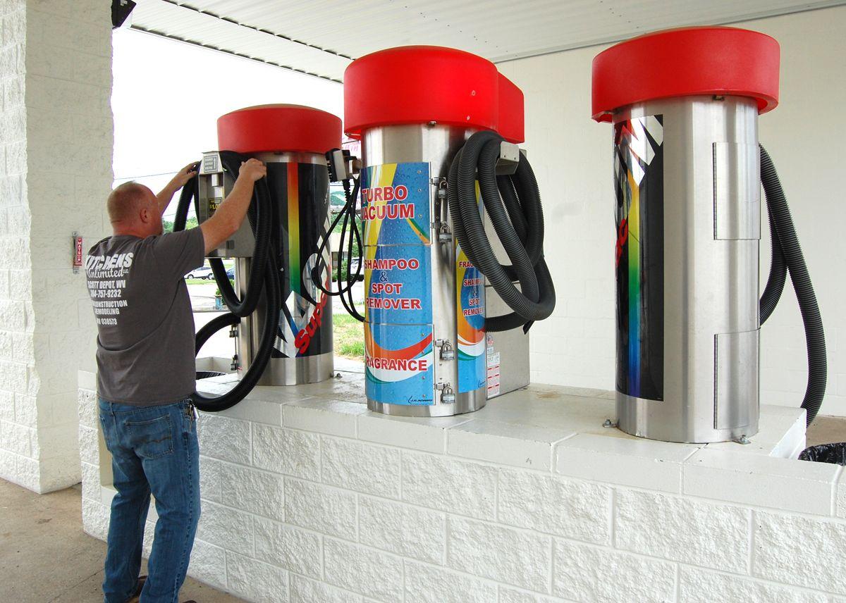 Valley Car Wash provides hand washing and selfserve bays on Teays