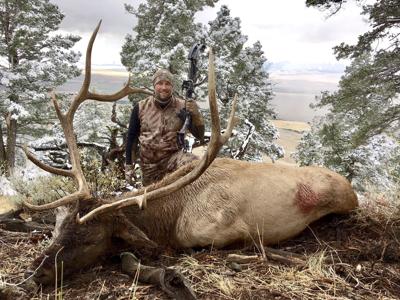 winfield bowhunter bags trophy idaho elk hunting fishing