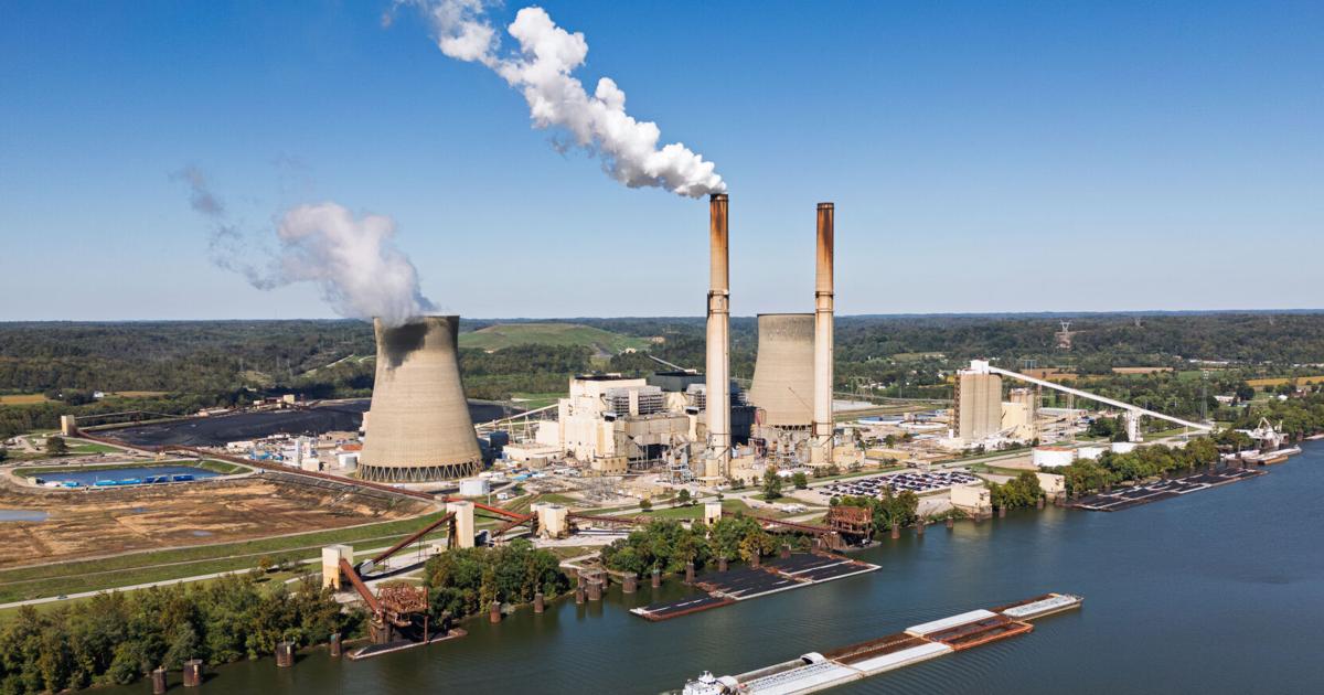 Favourable Images Gavin Power Plant - Aerial | | wvgazettemail.com