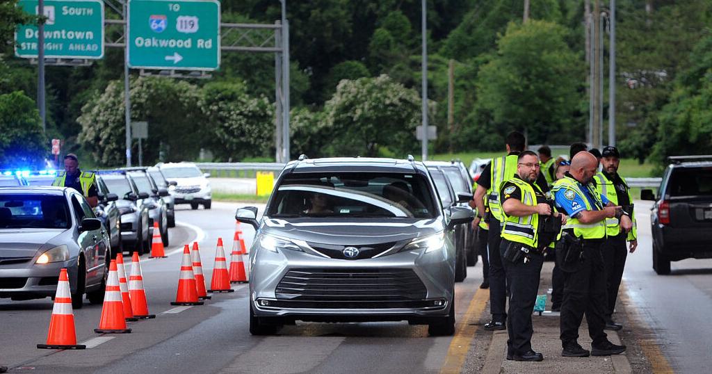 Die Polizei von Charleston richtet im Raum Kanawha City eine ...